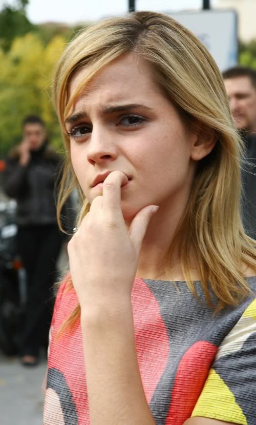 Emma Watson Hopes Her College Roommate Isn't a Fan. ohnotheydidnt